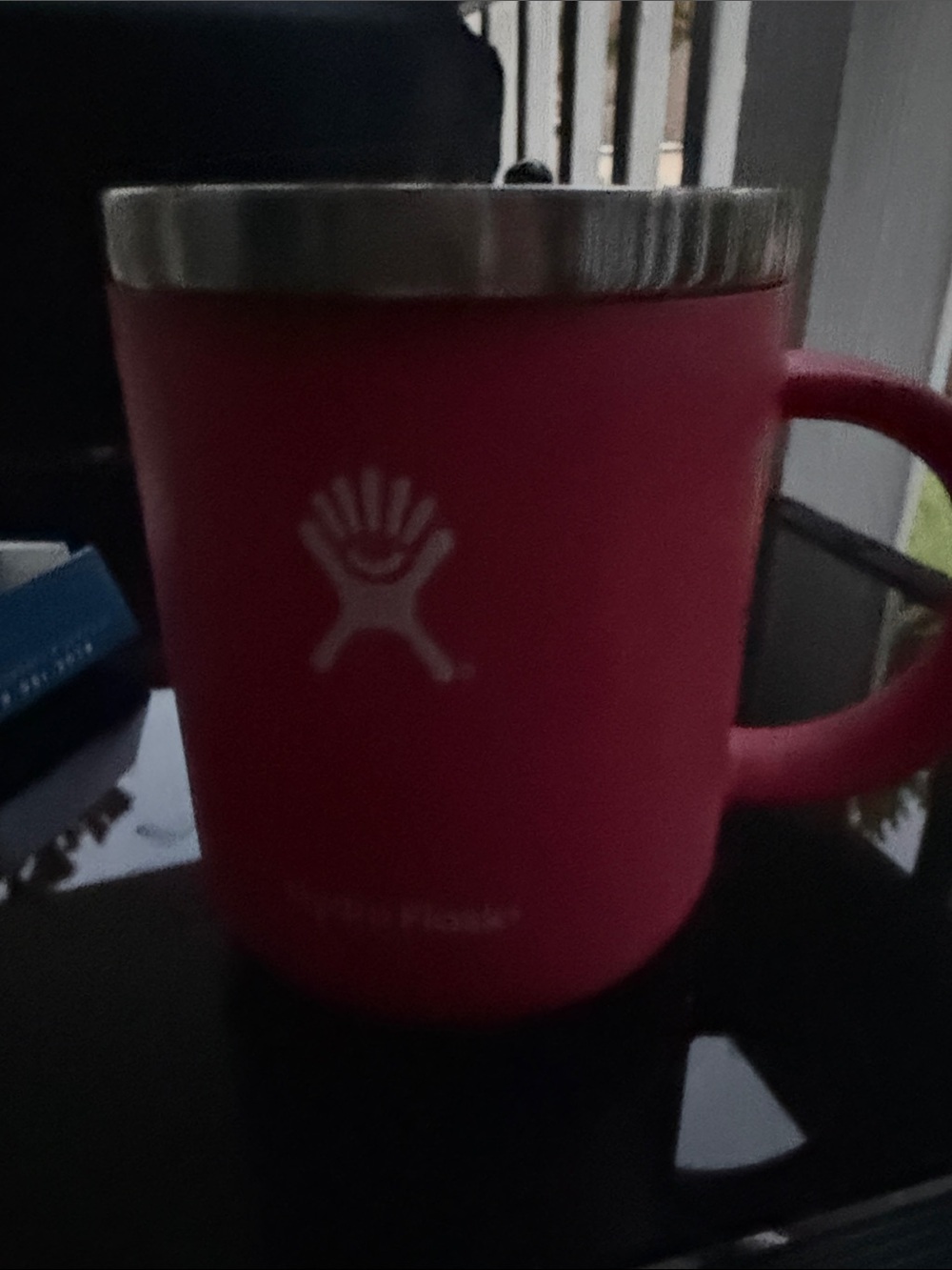 Hydro Flask Bright Pink Insulated Mug with Handle